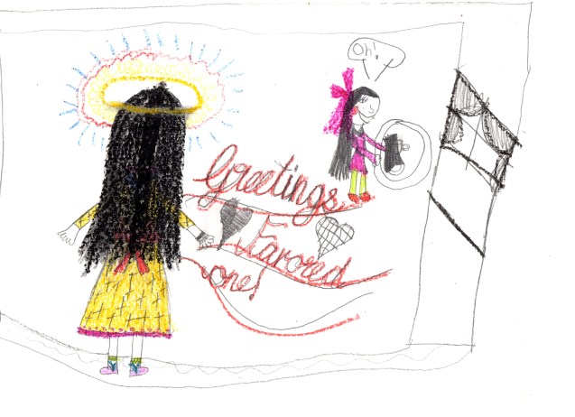 N-angel appearing to Mary dec 2015